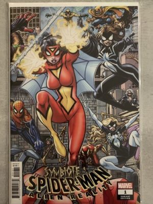Marvel Comics Symbiote Spider-Man Alien Reality #1 Adams Variant LovelyCondition