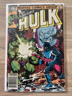 Marvel Comics The Incredible Hulk #286 1983 Bronze Age Newsstand Variant