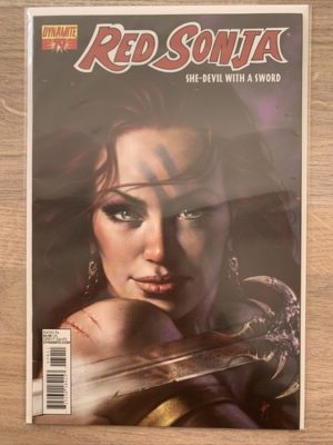 Dynamite Comics Red Sonja #19 Parrillo Cover Hot