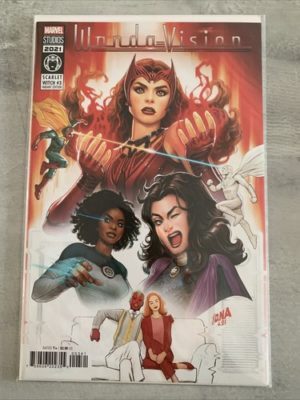 Marvel Comics Scarlet Witch #3 Nakayama MCU Wanda Vision Variant HOT 2021