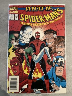 Marvel Comics What If Spider-Man’s Parents Destroyed His Family #61 Newsstand