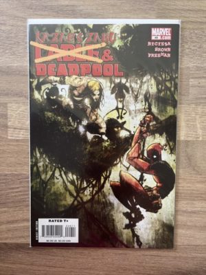 Marvel Comics Ka-Zar, Zabu & Deadpool #49 2008 Hard To Find Skottie Young Cover