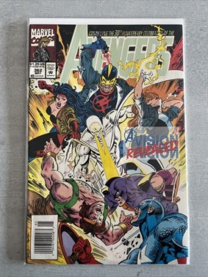 Marvel Comics Avengers #362 Rare Newsstand