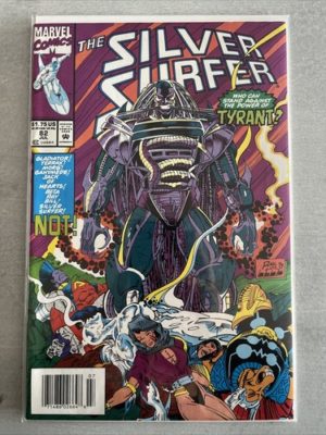 Marvel Comics The Silver Surfer #82 1st App Tyrant Newsstand Key