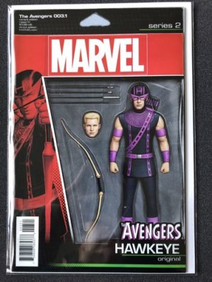 Marvel Comics Marvel Avengers Hawkeye #3.1 Series 2 Action Figure Variant GC
