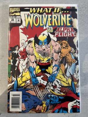 Marvel Comics What If Wolverine #59 1994 Newsstand Variant