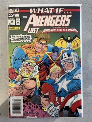 Marvel Comics What If Avengers #56 1993 Scarce Newsstand Variant