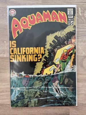DC Comics Aquaman #53 1970 Bronze Age Lovely Condition Nick Cardy Cover