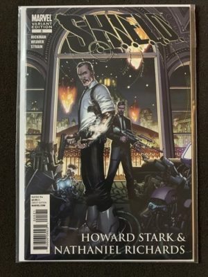 Marvel Comics Sheild #5 Rare Variant Edition Lovely Condition