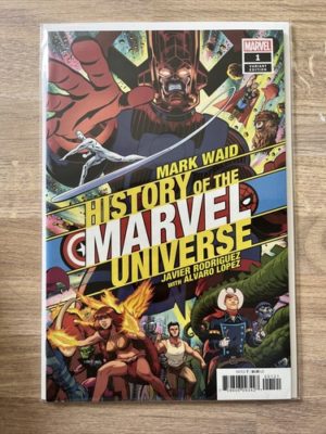 Marvel Comics History Of The Marvel Universe #1 Javier Rodriguez Variant 2019