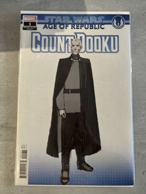 Marvel Comics Star Wars Age Of Republic Count Dooku #1 Concept Design Variant