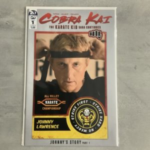 IDW Comics Cobra Kai #1 Cover B Photo Variant 2019