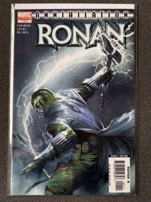 Marvel Comics Annihilation Ronan #1 Lovely Condition Limited