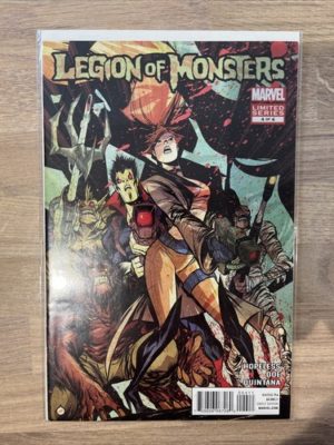 Marvel Comics Legion Of Monsters #4 2011