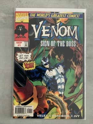 Marvel Comics Venom #1 Sign Of The Times