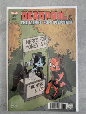 Marvel Comics Deadpool #007 2017 Fosgitt  Variant