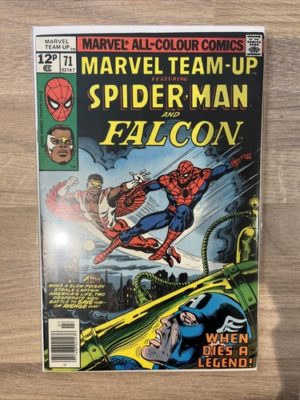 Marvel Comics Team Up Spider-Man And Falcon #71 1978 Bronze Age