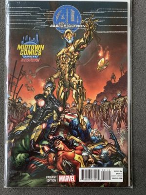 Marvel Comics Age Of Ultron Book One NYC Variant Lovely Condition