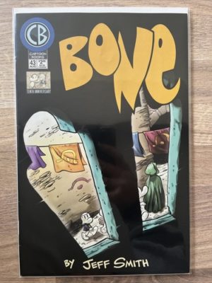 Cartoon Books Comics Bone #43 Jeff Smith 1st Print 2001
