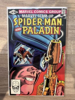 Marvel Comics Team Up Spider-Man And Paladin #108 1981 Bronze Age