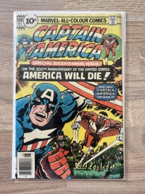 Marvel Comics Captain America #200 1976 Bronze Age