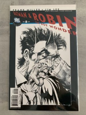 DC Comics Batman & Robin #8 Neal Adams Sketch Variant Hot + Rare 2008