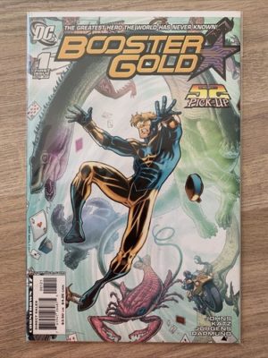 DC Comics Booster Gold #1 1:10 Second Print Variant 2007
