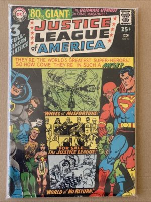 DC Comics Justice League of America #58 1967 Silver Age Solid Condition