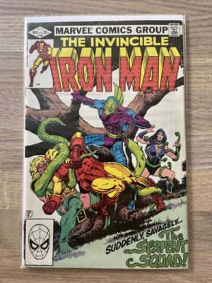 Marvel Comics The Invincible Iron Man #160 1982 Bronze Age