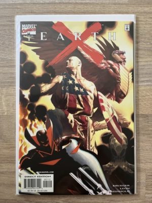Marvel Comics Earth X #1 1999 1st Cameo App Venom May Parker Rare 2nd Print Var