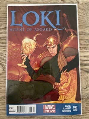 Marvel Comics Loki Agent of Asgard #3 2nd Printing Variant Scarce
