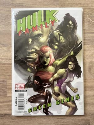 Marvel Comics Hulk Family #1 Green Genes 2009 Djurdjevic Cover