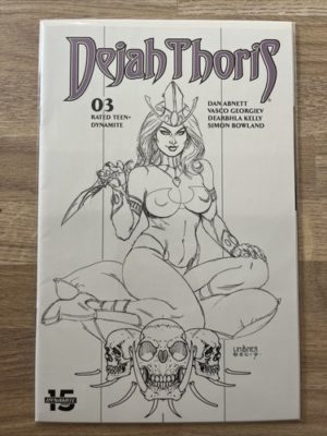 Dynamite Comics Dejah Thoris #3 Sketch Variant Linsner 1:11 2020