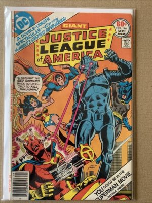 DC Comics Giant Justice League Of America #146 Bronze Age 1977 Solid Condition