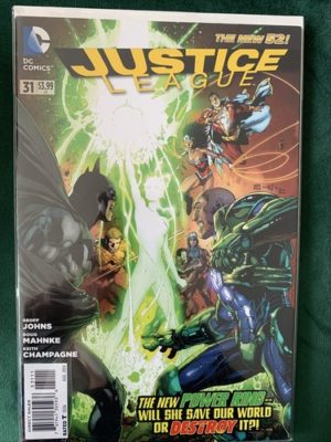 DC Comics Justice League #31 Key 1st Full App Jessica Cruz