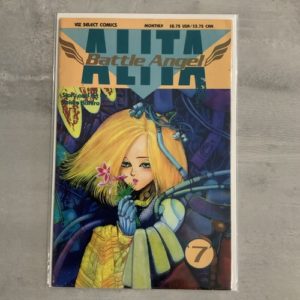 Viz Select Comics Alita Battle Angel #7 Low Print Run Vol 1 1992