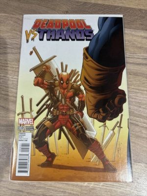Marvel Comics Deadpool Vs Thanos #1 Ron Lim Variant Cover 2015 🔥🔥