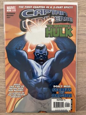 Marvel Comics Captain Universe featuring Hulk #1 2006