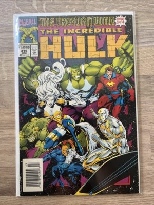 Marvel Comics The Incredible Hulk #415 1994 Scarce Newsstand Variant