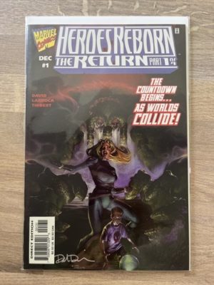 Marvel Comics Heroes Reborn The Return Part 1 #1 Signed By Dave Devries