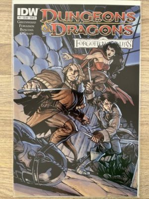 IDW Comics Dungeons & Dragons #1 2012 Cover B Ellis Variant