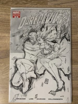 Marvel Comics Daredevil #89 2006 Bermejo Sketch Variant Cover B