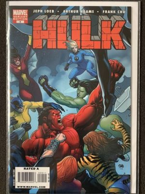 Marvel Comics Hulk #9 Hard To Find Variant 2008 Lovely Condition