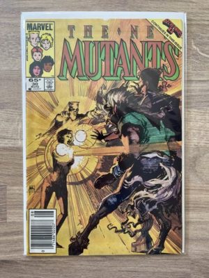 Marvel Comics The New Mutants #30 1985 Bronze Age Rare Newsstand Variant