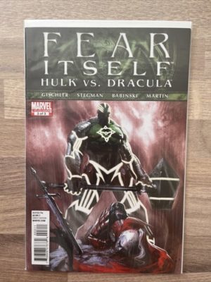 Marvel Comics Fear Itself Hulk Vs Dracula #3 2011