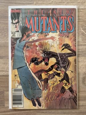 Marvel Comics The New Mutants #27 1985 Bronze Age Rare Newsstand Variant