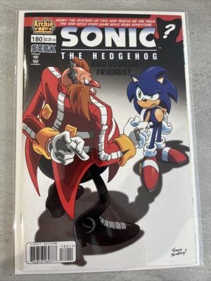 Archie Sega Comics Sonic the Hedgehog #180 Low Print Runs Scarce In UK 🔥🔥