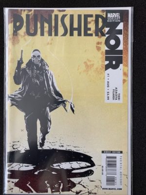 Marvel Comics Noir Punisher #1 Variant Lovely Condition
