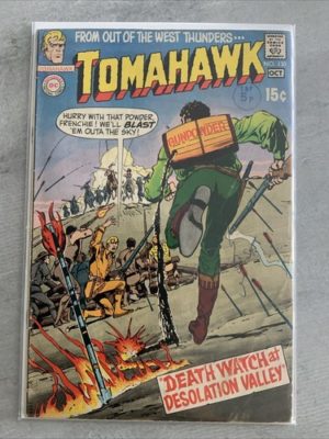 DC Comics Tomahawk #130 1970 BA Neal Adams Cover Last Revolutionary War