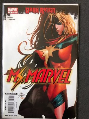 Marvel Comics Dark Reign Ms Marvel #39 Deodato Cover Lovely Condition